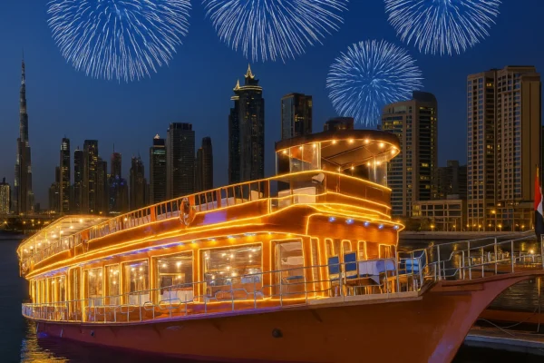 Economy New Year Eve Canal Cruise Dubai 2025