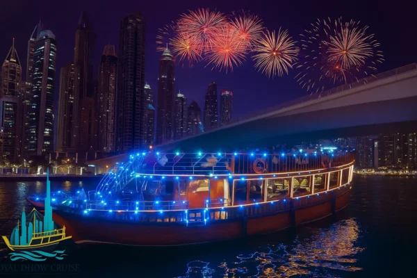 Marina Dubai New Year fireworks Cruise