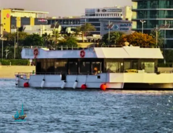 Business Class Canal Cruise Dubai NYE with Burj Khalifa fireworks and stunning Dubai Water Canal views