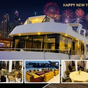 premium luxury canal cruise Dubai nye eve