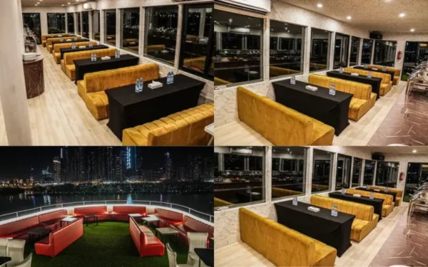 Golden Glass Yacht Cruise Marina Deal in Dubai - Dubai Marina Glass Cruise - Image 2
