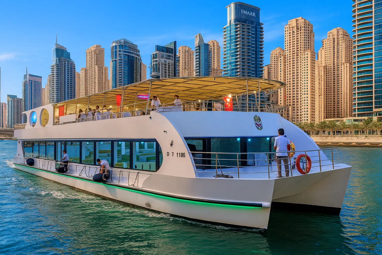 Luxury Marina Dinner Cruise Dubai