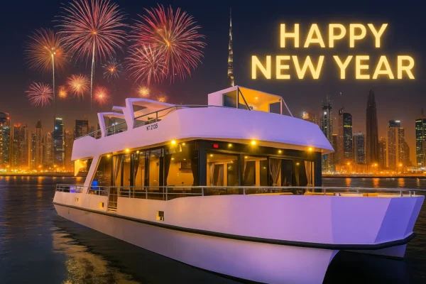 premium luxury canal cruise Dubai nye eve