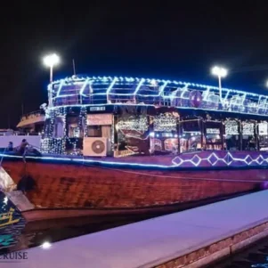 Standard Marina Dhow Cruise NYE with Dubai New Year fireworks cruise and gala dinner celebration