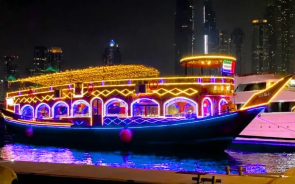 Sunset Dhow Cruise Al Seef Deal Eid – Scenic Buffet Dinner & Tanoura Show - Image 4