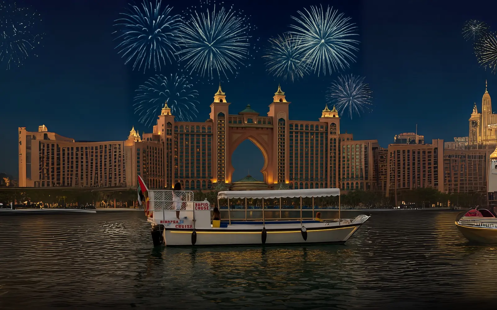 Luxury Yacht Atlantis and Marina cruise NYE