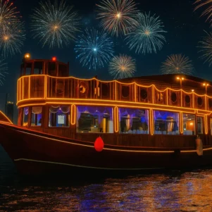 Silver Burj Khalifa Cruise New Year's Eve