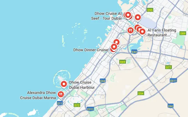 Dubai Festival City area